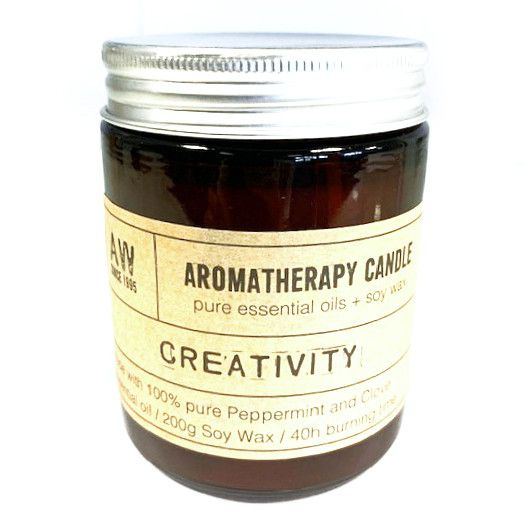 Aromaterapeutyczna Świeca Sojowa | Kreatywność 1