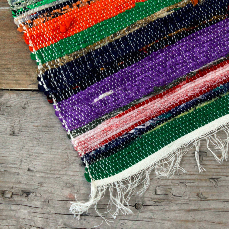 Indyjski Duzy Dywan Zero Waste (155 x 90cm) | Jakosc Premium 2