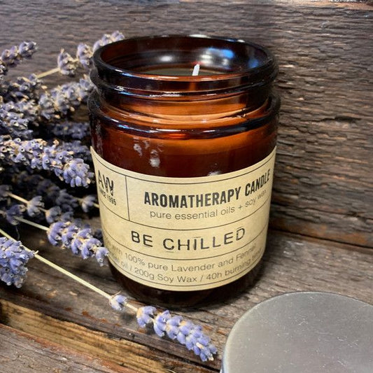 Świeca Sojowa do Aromaterapii | Relaks (200g)